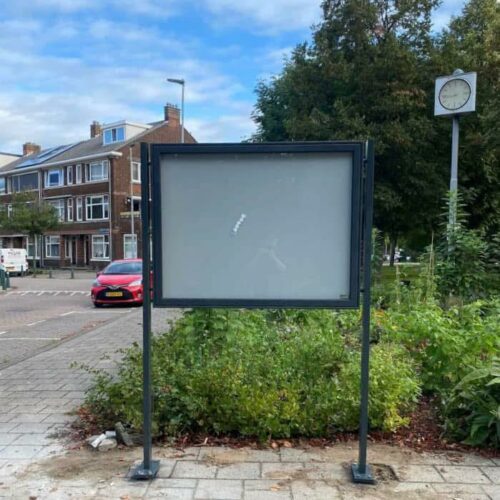 Vrijstaande informatieborden 51 Publicatiebord voor buiten kopen. De Superiorlijn van SKWShop. beste koop, beste keuze